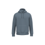 Ecologische uniseks sweater met capuchon Mineral Grey L