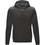 Ruby heren biologische gerecyclede hoodie met volledige rits - Storm grey - XS