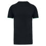 T-shirt Day To Day korte mouwen Black / Kelly Green S