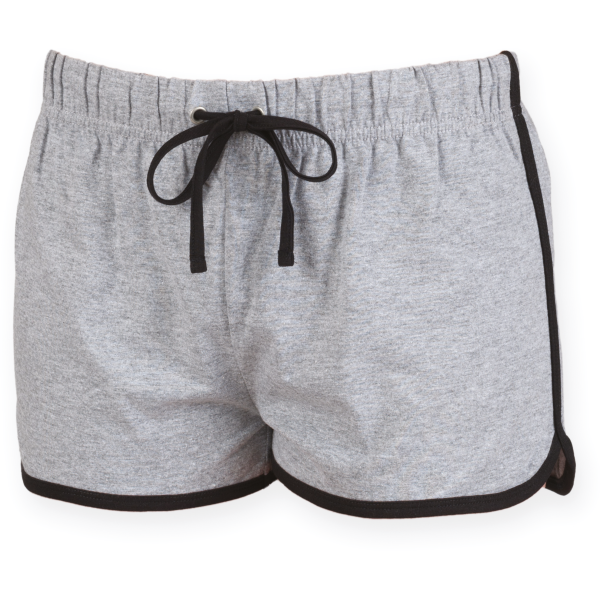 Women's Retro Short Heather Grey / Black XS Women's Retro Short Heather Grey / Black XS