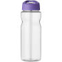 H2O Active® Base 650 ml bidon met fliptuitdeksel - Transparant/Paars