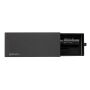 Gear X USB oplaadbare zaklamp, zwart