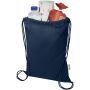 Oregon Blend 140 g/m² GRS recycled drawstring bag 5L - Navy