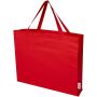 Odessa draagtas van 220 g/m² GRS gerecycled katoen 40L - Rood