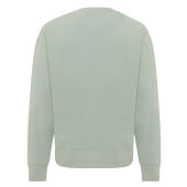 Iqoniq Kruger gerecycled katoen relaxed sweater, iceberg green (XXXL)