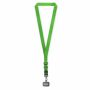 Geweven verstelbare crossbody telefoonhouder met gegraveerde metalen logoplaat