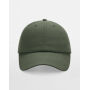 Junior Low Profile 6 Panel Dad Cap - Olive Green - One Size