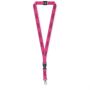 Afneembare polyester keycord met reflecterende draden