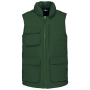 Gewatteerde bodywarmer Forest Green 5XL