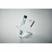 STARWARD - Glazen ster award - Transparant