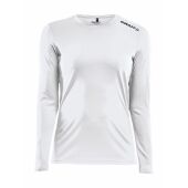 *Rush LS tee wmn white l