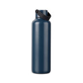 VINGA Baltimore RCS recycled SS fles 600 ML, donkerblauw