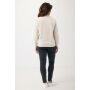 IQONIQ Etosha lichtgewicht gerecycled katoen sweater, ivory white (XXS)