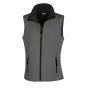 Core Ladies Printable Softshell Bodywarmer Charcoal / Black XXL