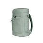 notebook backpack SOLID - green gray