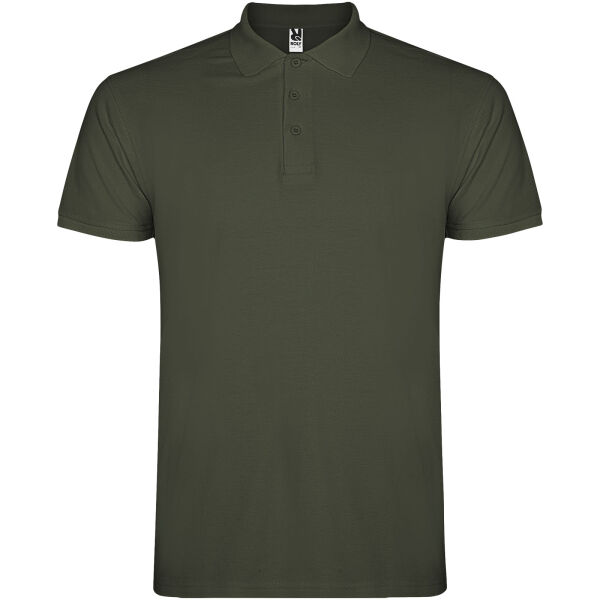 Star short sleeve men's polo - Venture Green - 3XL