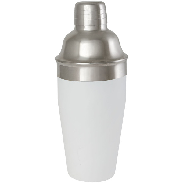 Gaudie recycled stainless steel cocktail shaker - White