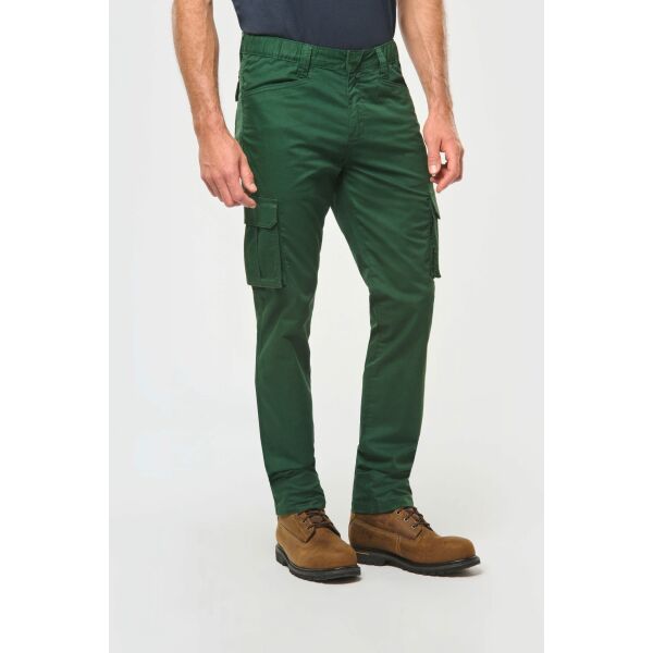 Ecologische herencargobroek Forest Green 5XL Ecologische herencargobroek Forest Green 5XL