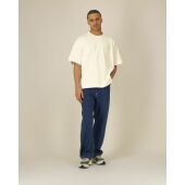 Asher - Boxy uniseks T-shirt van stevige stof - 3XL