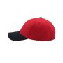 LIBERTY SANDWICH CAP, RED/NAVY, One size, ATLANTIS HEADWEAR