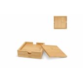 Bamboe onderzetterset (4 stuks) - Natuur
