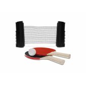Tafeltennis set voor de 'gewone' tafel - Zwart