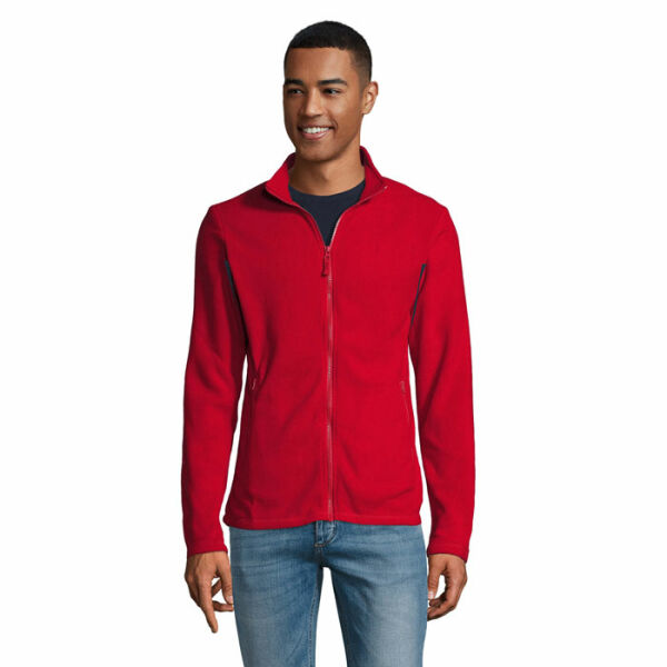 NORMAN MEN - NORMAN MEN FLEECE 220 - 3XL - Red NORMAN MEN - NORMAN MEN FLEECE 220 - 3XL - Red