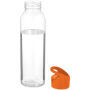 Sky 650 ml Tritan™ drinkfles - Oranje/Transparant
