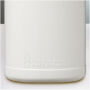 Baseline 500 ml gerecyclede drinkfles met klapdeksel - Wit/Zwart Baseline 500 ml gerecyclede drinkfles met klapdeksel - Wit/Zwart