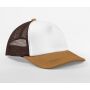 RETRO 5 PANEL TRUCKER, CHOCOLATE/DARK AMBER, One size, BEECHFIELD