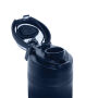 Omni Sip RCS Recycled RVS waterfles 720ML, donkerblauw