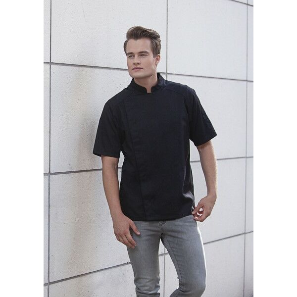 Short-Sleeve Chef Jacket Modern-Look