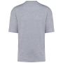 Oversized T-shirt korte mouwen uniseks Oxford Grey L