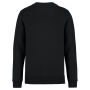 Ecologische uniseks sweater met ronde hals Black XXL