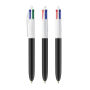 BIC® 4 Colours® balpen 4 Colours ballpen LP black_UP & RI white