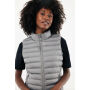 IQONIQ Meru dames gerecycled polyester bodywarmer, zilvergrijs (XS)