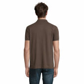 PRIME MEN - PRIME heren polo 200g - 3XL - Chocolate