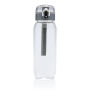 Yide RCS Recycled PET leakproof lockable waterbottle 800ml, transparent