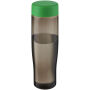 H2O Active® Eco Tempo waterfles van 700 ml met schroefdop - Groen/Charcoal