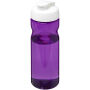 H2O Active® Eco Base 650 ml sportfles met kanteldeksel - Paars/Wit