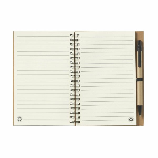 RecycleNote-L Notizbuch - schwarz RecycleNote-L Notizbuch - schwarz