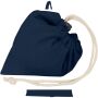 Madras Blend 140 g/m² GRS-gecertificeerde, gerecyclede, opvouwbare katoenen draagtas, 7 liter - Marineblauw Madras Blend 140 g/m² GRS-gecertificeerde, gerecyclede, opvouwbare katoenen draagtas, 7 liter - Marineblauw