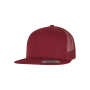 Klassieke truckerpet MAROON One Size