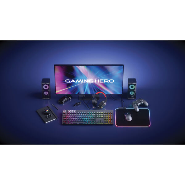 RGB gaming oordoppen met ENC, zwart RGB gaming oordoppen met ENC, zwart