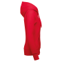 Ecologische damessweater met capuchon Red L