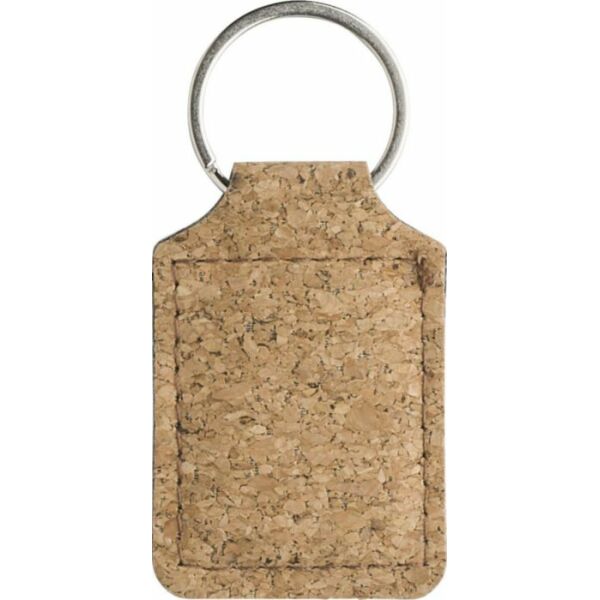 Sleutelhanger Madelyn | Kurk | Vierkant