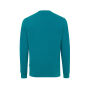 IQONIQ Zion gerecycled katoen sweater, verdigris (L)