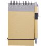 Zuse A7 gerecycled jotter kladblok met pen - Lila/Naturel Zuse A7 gerecycled jotter kladblok met pen - Lila/Naturel