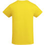 Breda biologisch katoenen herenshirt met korte mouwen - Geel - S