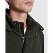 Unisex parka met gewatteerde kraag - Marineblauw - XS